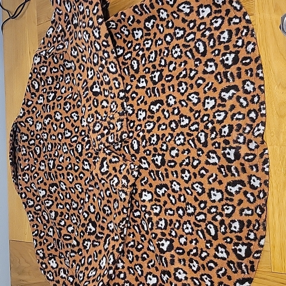 NWT Simply Southern 2xl leopard print shacket - Picture 8 of 9